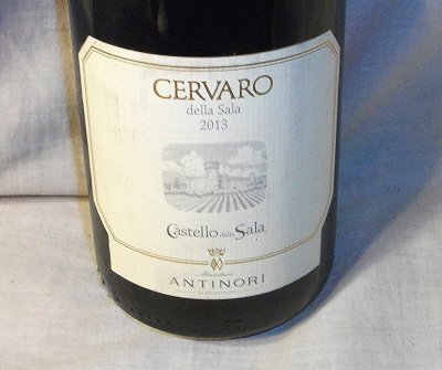 Antinori (Castello della Sala), Cervaro della Sala, IGT