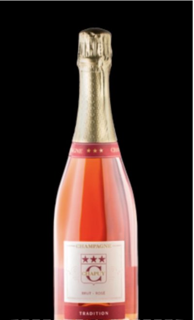 Champagne Chapuy Rose Tradition , Grand Cru Oger, NV, Cote des Blancs, parcel of 6x75cl, NV, NV Duty Paid, 6 bottle, 75cl