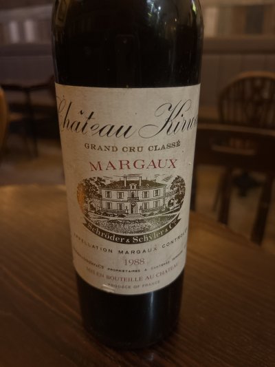 Chateau Kirwan 3eme Cru Classe, Margaux