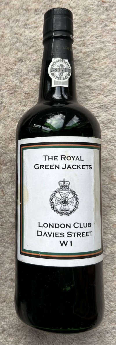 Royal Green Jackets Vintage Port