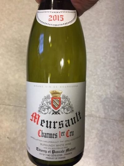 Matrot, Meursault Premier Cru, Charmes