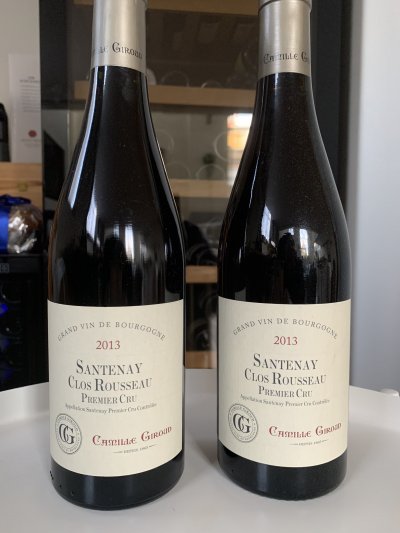 2013 Camille Giroud Santenay 1er Cru Clos Rousseau (x2)