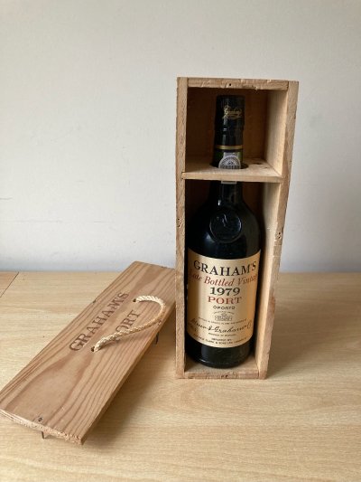 Late bottled 1979 vintage Graham's port