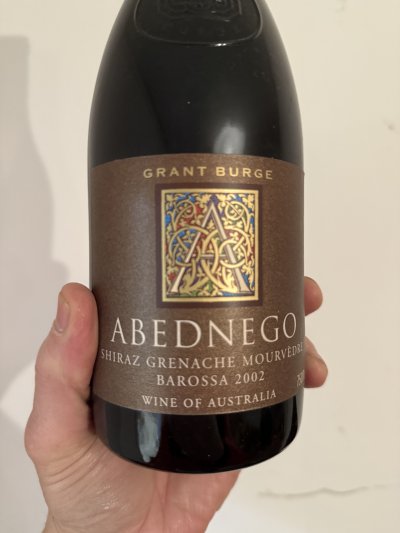 Grant Burge, Abednego Shiraz Grenache Mourvedre, Barossa Valley