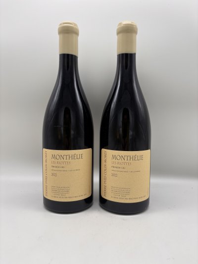 Pierre-Yves Colin-Morey, Monthelie 1er Cru Les Riottes 2022