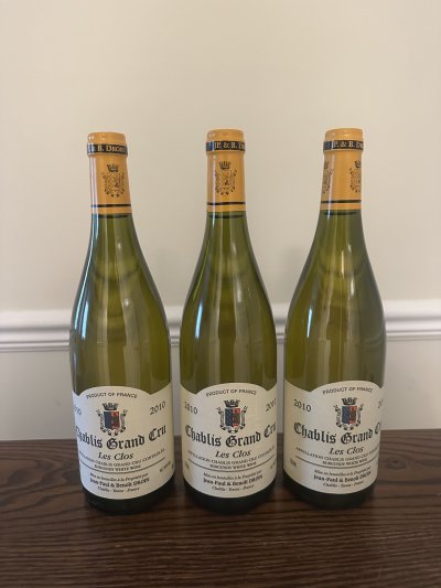 Jean-Paul & Benoit Droin, Chablis Grand Cru, Les Clos