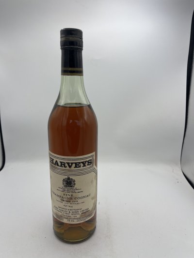 Harveys Fine Champagne Cognac Vintage 1978 Landed 1979 