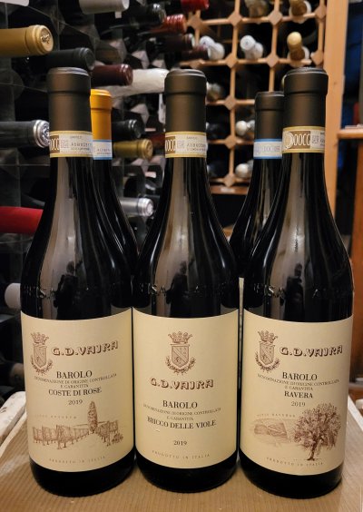 Six Barolos and Piedmont wines from G.D. Vajra