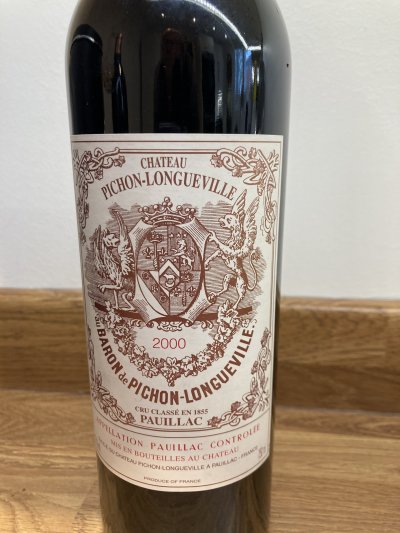 CHATEAU PICHON-LONGUEVILLE AU BARON DE PICHON-LONGUEVILLE 2000