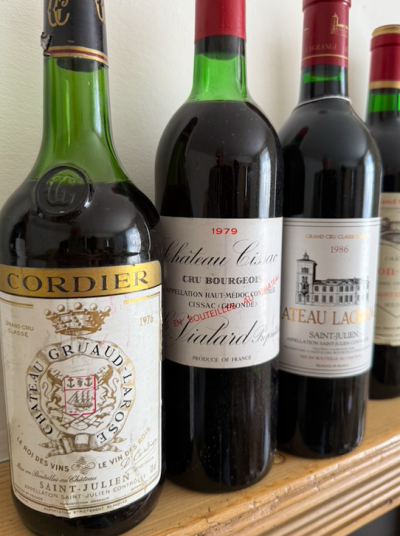 bordeaux bin ends x 3