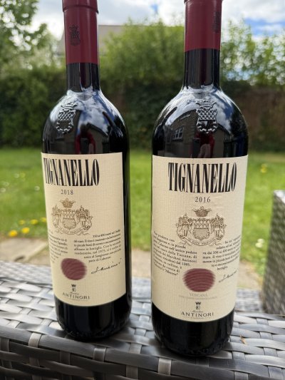 Marchesi Antinori, Tignanello, IGT 2016 and 2018
