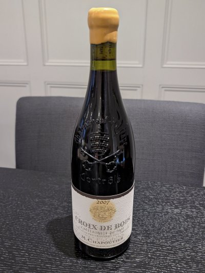 M. Chapoutier, Chateauneuf-du-Pape, Croix de Bois