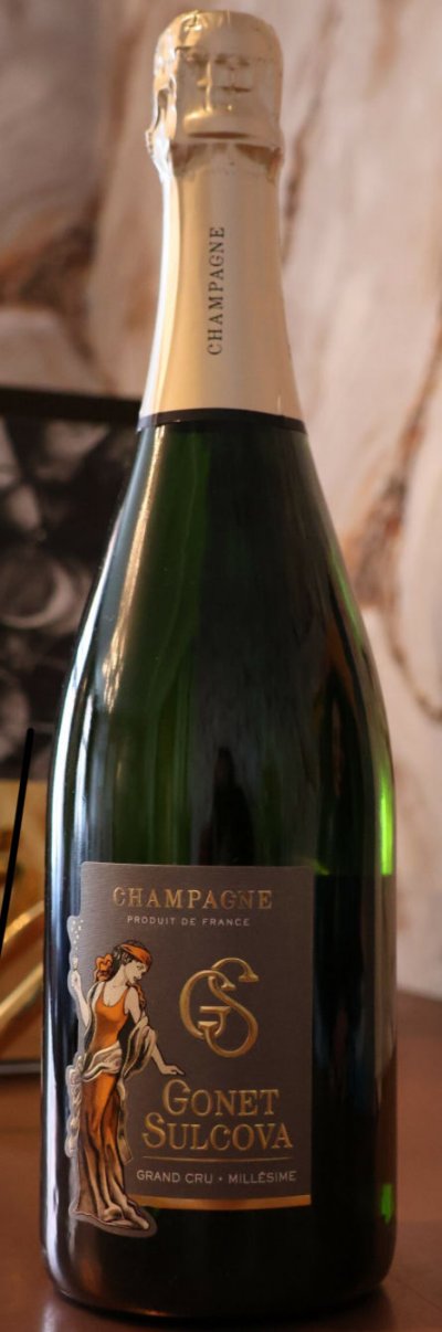 Gonet Sulcova, Millesime Grand Cru, Champagne Blanc de Blanc