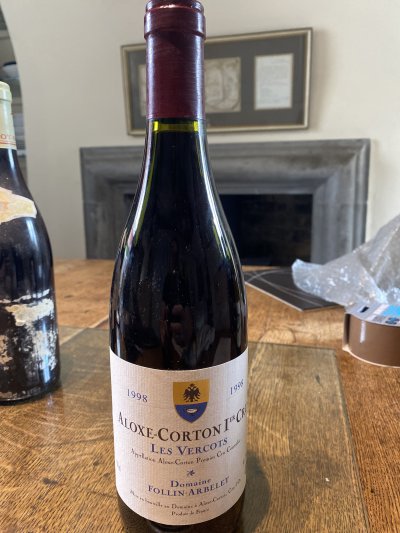 Domaine Follin Arbelet, Aloxe-Corton Premier Cru, Les Vercots