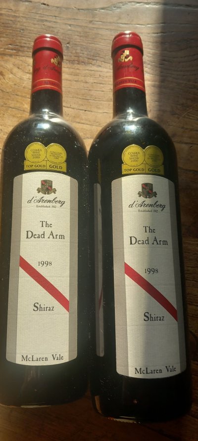 d'Arenberg, The Dead Arm Shiraz, McLaren Vale