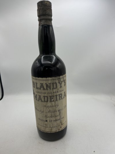 blandy old rich bual madeira, NV 1940'50's