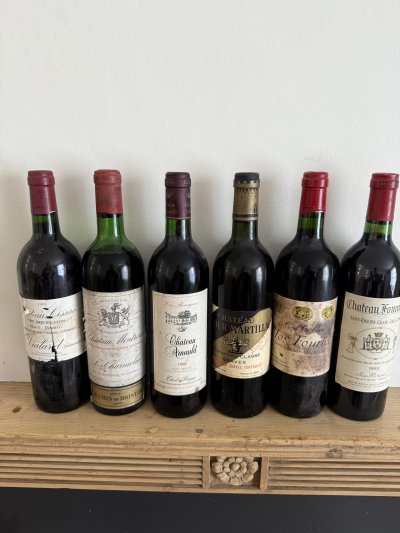 mixed bordeaum bin ends including montrose 70