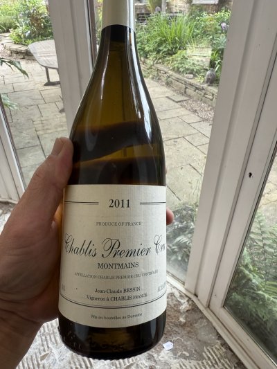Jean-Claude Bessin, Chablis Premier Cru, Montmains