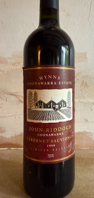 Wynns, John Riddoch Cabernet Sauvignon, Coonawarra