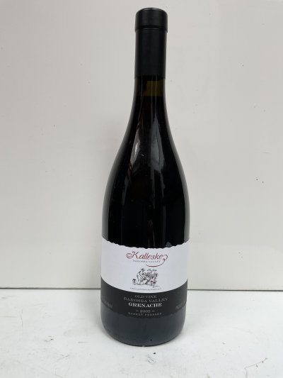 Kalleske Basket pressed Old Vine Barossa Valley Grenache, signed by chief winemaker & owner Troy Kalleske