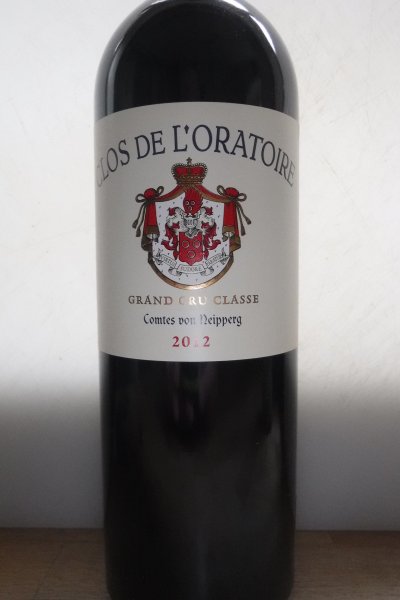 Clos de l'Oratoire Grand Cru Classe, Saint-Emilion Grand Cru