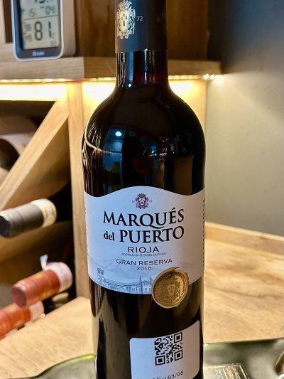 Marques del Puerto, Gran Reserva, Rioja
