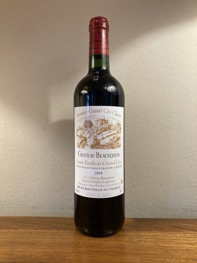 Chateau Beausejour (Duffau-Lagarrosse) Premier Grand Cru Classe, Saint-Emilion Grand Cru