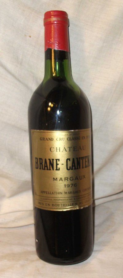 Chateau Brane - Cantenac, Grand Cru Classe En 1855.  Margaux. 1976.