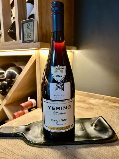 Yering Station, Reserve Pinot Noir, Yarra Valley - 95 pts. Beautiful wine