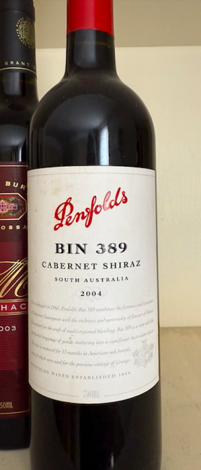 Penfolds, Bin 389 Cabernet Shiraz, South Australia