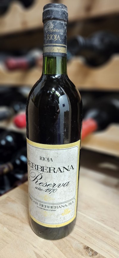 1970 Bodegas Berberana Rioja Reserva