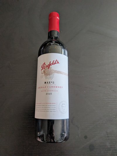 Penfolds, Max's Shiraz Cabernet, South Australia