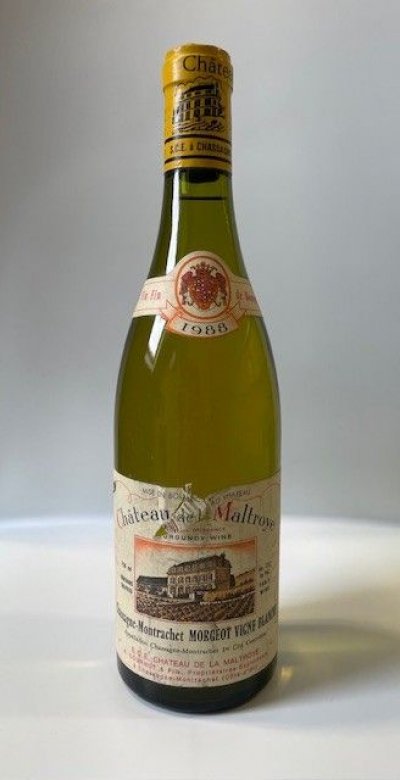 Chateau de la Maltroye, Chassagne-Montrachet Premier Cru, Morgeot Vigne Blanche