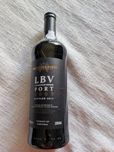 2009 Fortnum & Mason LBV Late Bottled Vintage Port