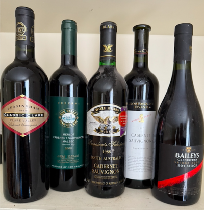 aged Australian coonawarra collection