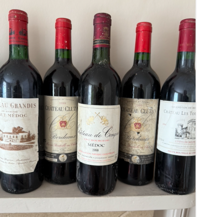 bordeaux bin ends x 5