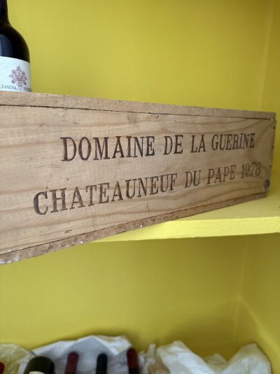 Michel Bernard Domaine de la Guerine Chateauneuf-du-Pape, Rhone, France