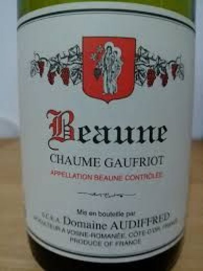 Domaine Audiffred, Beaune, Chaume Gauffriot Rouge