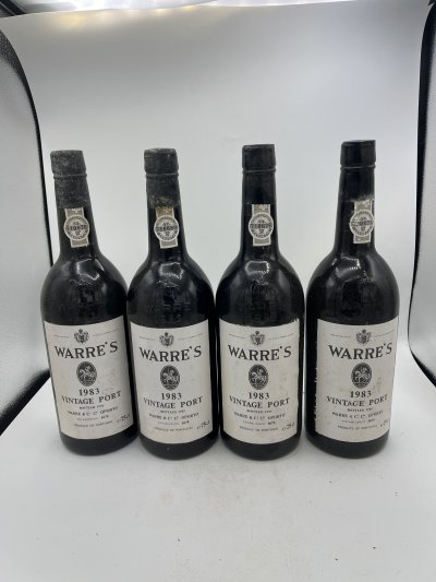 1983 Warre's, Vintage Port X 4