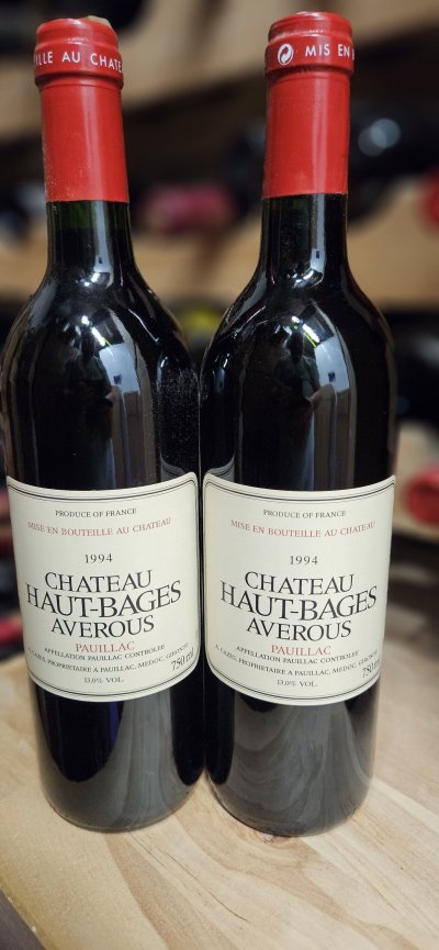 1994 Chateau Haut-Bages Averous (2nd wine of Chateau Lynch-Bages)