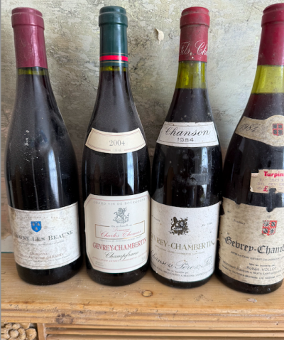 mature gevrey chambertin x4