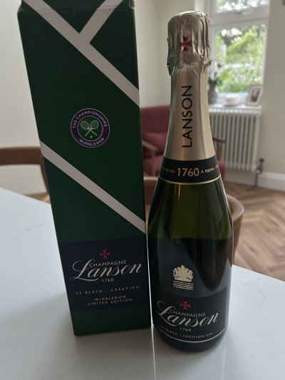 Lanson Le Black Creation Wimbledon Edition