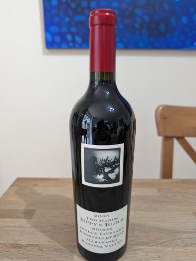 Two Hands, Zippy's Block Shiraz, Barossa Valley
