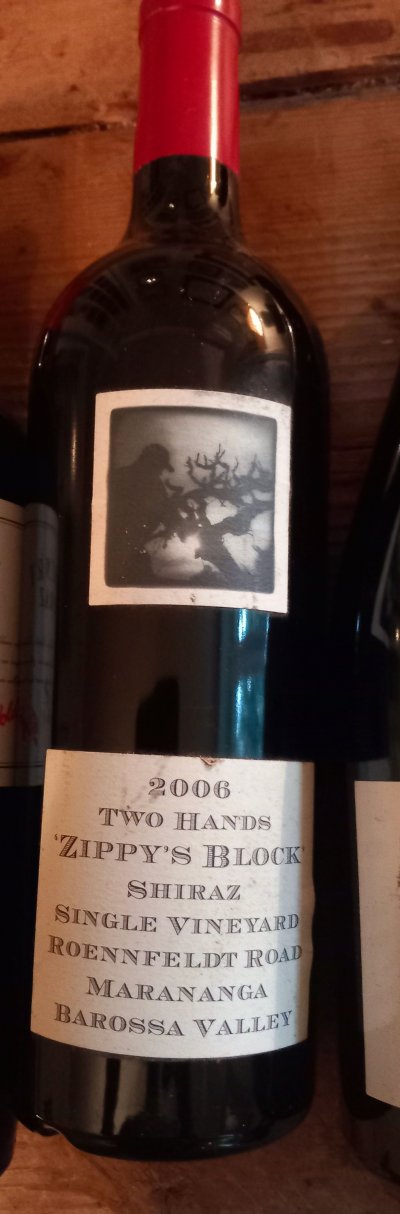 Two Hands, Zippy's Block Roennfeldt Road Shiraz, Barossa Valley