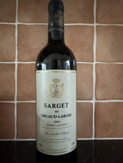 Sarget de Gruaud Larose, Saint-Julien