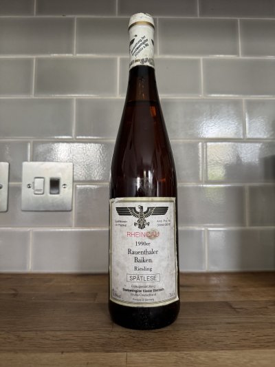 Kloster Eberbach, Rauenthaler Baiken Riesling Spatlese, Rheingau