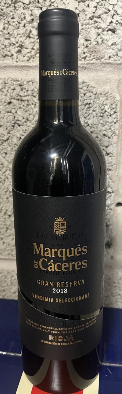 Marques de Caceres, Gran Reserva, Rioja