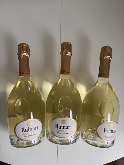Ruinart, Blanc de Blancs 3 Bottles 75cl each