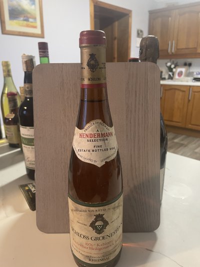 Schloss Groenesteyn, Kiedricher Grafenberg Riesling Eiswein BA, Rheingau