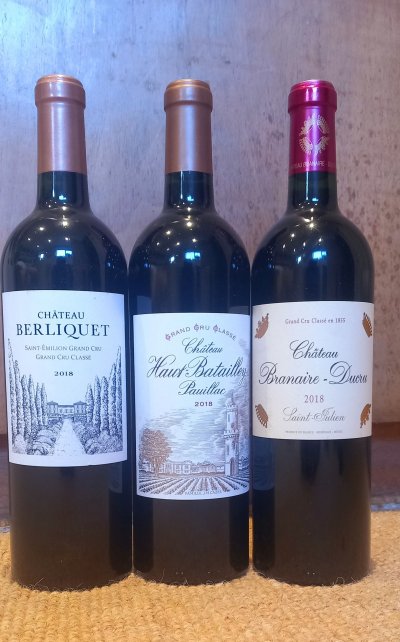 Chateau Branaire-Ducru and two friends!